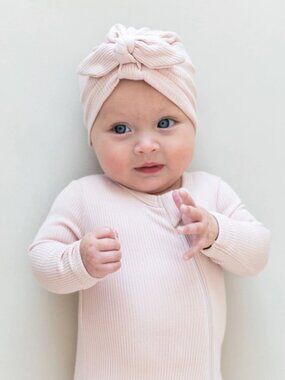 Kyte BABY Light Pink, Rose Pink, Ladybug & Slate Blue One-Piece Footed Sleepers